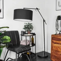 Lampadaire Chassagne Noir, 1 Lumiere