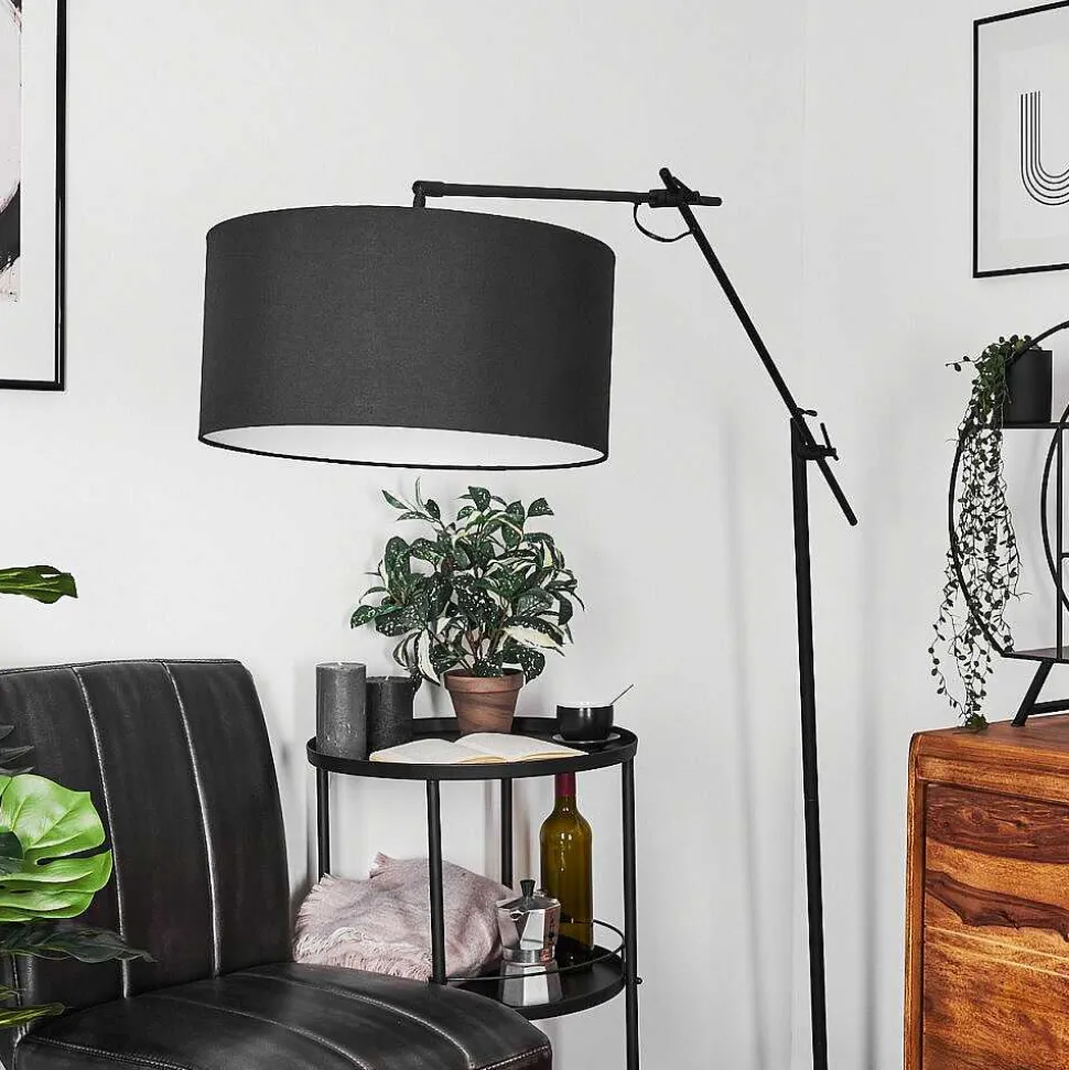 Lampadaire Chassagne Noir, 1 Lumiere