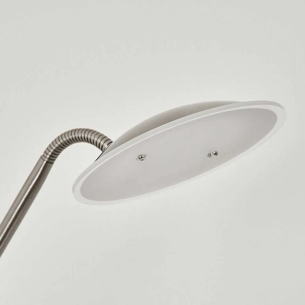 Lampadaire Chirep Led Nickel Mat, 1 Lumiere