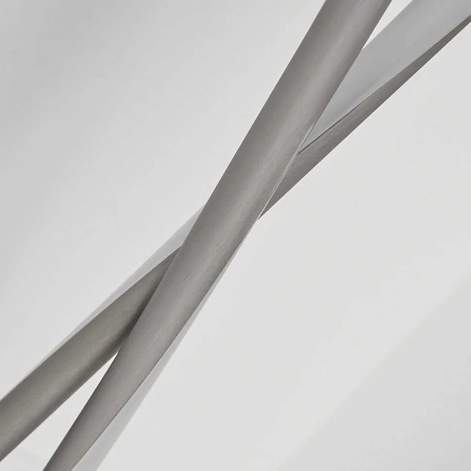 Lampadaire Concord Led Argente, 1 Lumiere