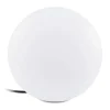 Lampadaire D'Exterieur Eglo Monterolo-Z Led Blanc, 1 Lumiere, Changeur De Couleurs