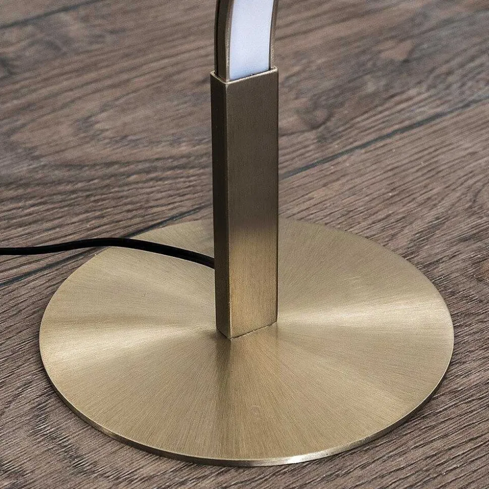 Lampadaire Dillon Led Nickel Mat, 1 Lumiere