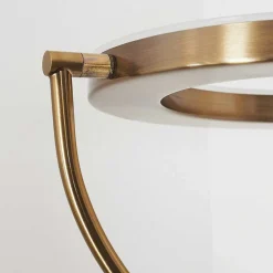 Lampadaire Donna Led Vieux Laiton, 2 Lumieres