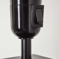 Lampadaire Kyneton Led Ecru, Noir, 2 Lumieres