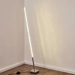 Lampadaire Lovrup Led Acier Inoxydable, 1 Lumiere