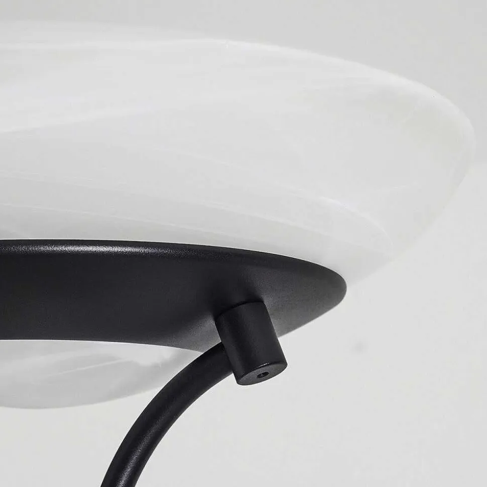 Lampadaire Mairoa Led Noir, 2 Lumieres