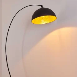 Lampadaire Miranda Noir, 1 Lumiere
