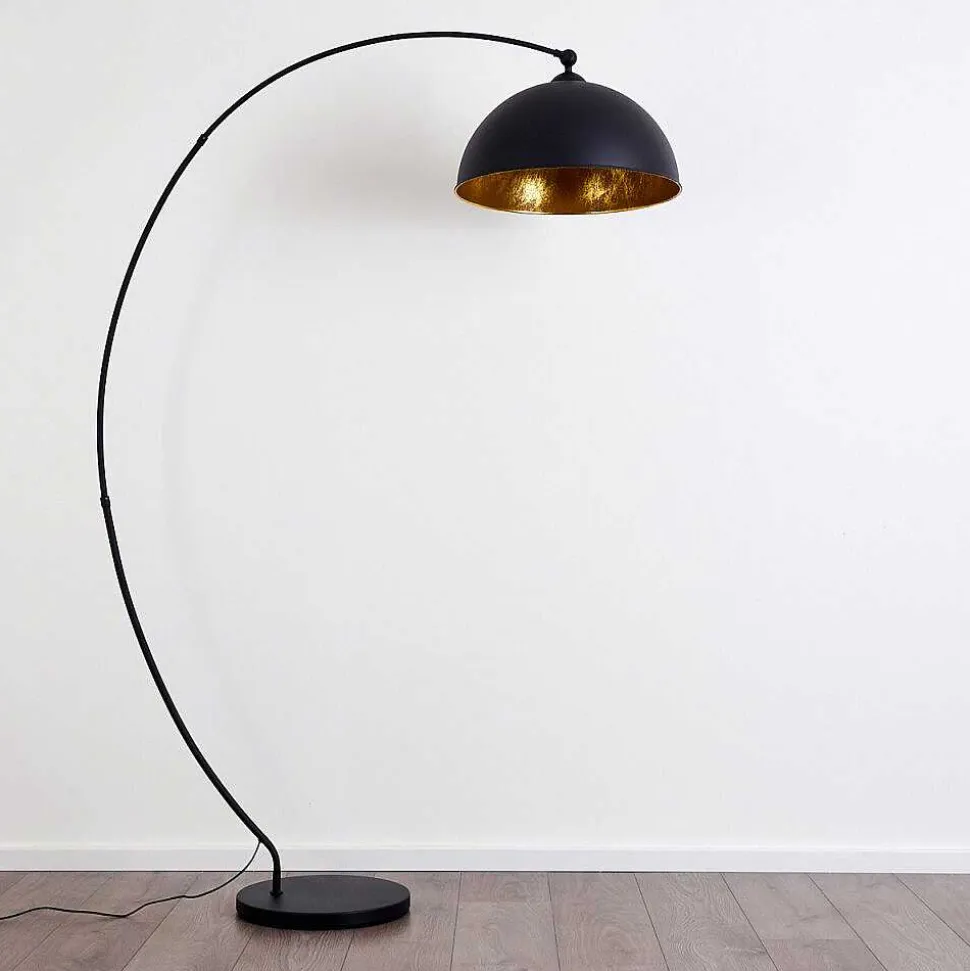 Lampadaire Miranda Noir, 1 Lumiere