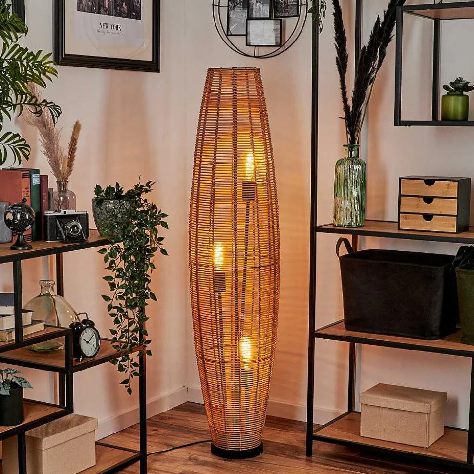 Lampadaire Mulstrand Ecru, Noir, 3 Lumieres