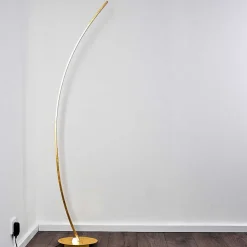 Lampadaire Nagu Led Or, 1 Lumiere
