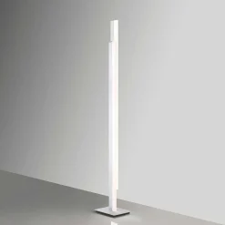 Lampadaire Paul Neuhaus Q-Tower Led Aluminium, 2 Lumieres, Telecommandes