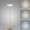Lampadaire Paul Neuhaus Q-Etienne Led Laiton, 1 Lumiere, Telecommandes