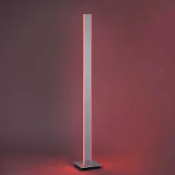 Lampadaire Paul-Neuhaus Q-Adriana Led Aluminium, 2 Lumieres, Telecommandes