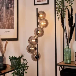 Lampadaire Remaisnil Fume, 6 Lumieres