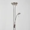 Lampadaire Rom Led Nickel Mat, 2 Lumieres