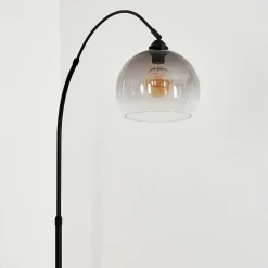 Lampadaire Tapitapa Noir, 1 Lumiere