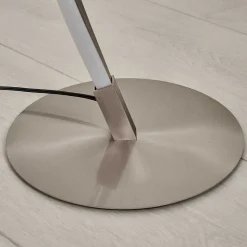 Lampadaire Wellington Led Acier Inoxydable, 2 Lumieres