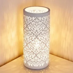 Lampe A Poser Aberjona Blanc, 1 Lumiere