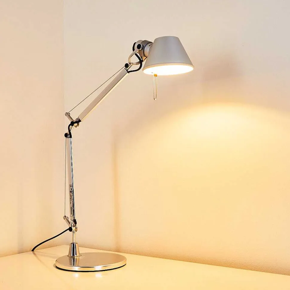 Lampe A Poser Artemide Tolomeo Micro Aluminium, 1 Lumiere