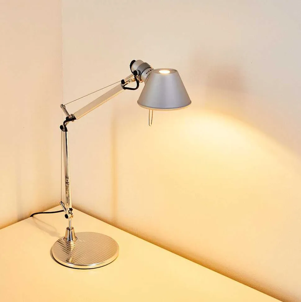 Lampe A Poser Artemide Tolomeo Micro Aluminium, 1 Lumiere