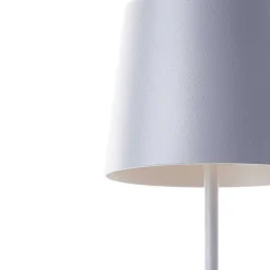 Lampe A Poser Brilliant Kaami Led Gris, 1 Lumiere
