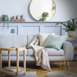 Lampe A Poser Brilliant Kaami Led Bleu, 1 Lumiere