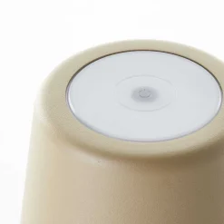 Lampe A Poser Brilliant Kaami Led Brun, 1 Lumiere
