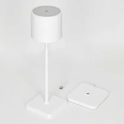 Lampe A Poser Cajas Led Blanc, 1 Lumiere