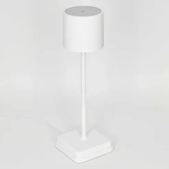 Lampe A Poser Cajas Led Blanc, 1 Lumiere