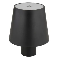 Lampe A Poser Globo Vannie Led Noir, Blanc, 1 Lumiere