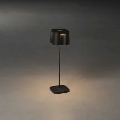 Lampe A Poser Konstsmide Nice Led Noir, 5 Lumieres