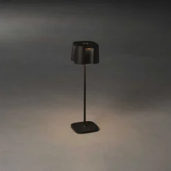 Lampe A Poser Konstsmide Nice Led Noir, 5 Lumieres