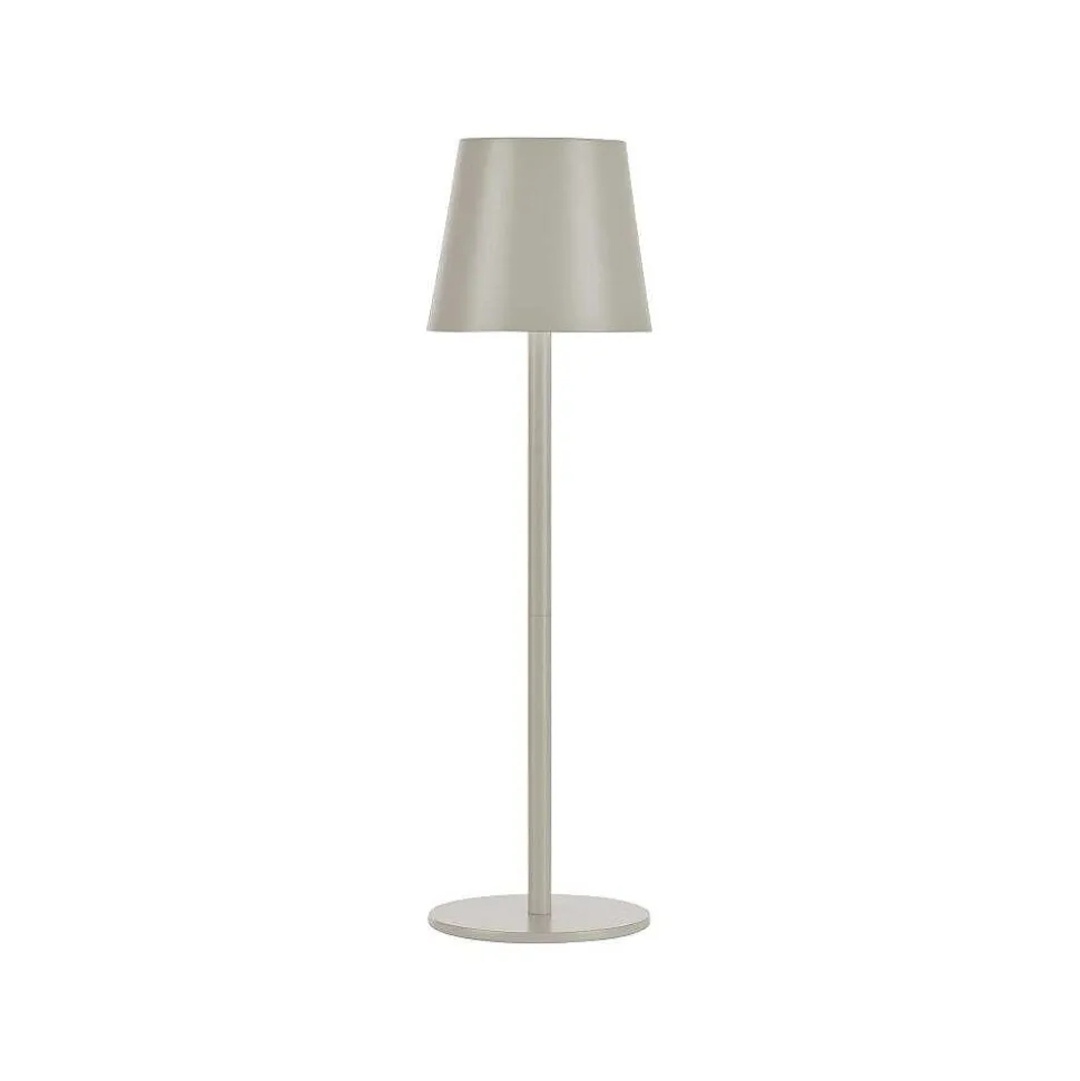 Lampe A Poser Leuchten Direkt Euria Led Gris, 1 Lumiere