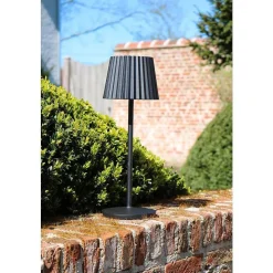 Lampe A Poser Lucide Justine Led Noir, 1 Lumiere