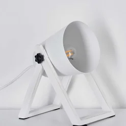 Lampe A Poser Novilly Blanc, 1 Lumiere
