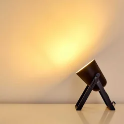 Lampe A Poser Novilly Noir, 1 Lumiere