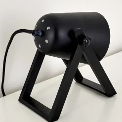 Lampe A Poser Novilly Noir, 1 Lumiere