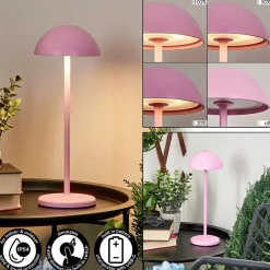 Lampe A Poser Pelaro Led Rose, 1 Lumiere