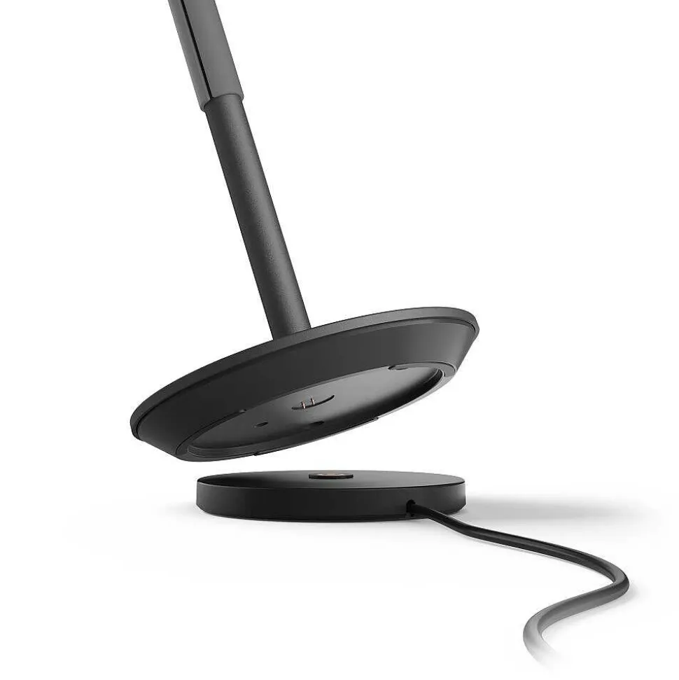 Lampe A Poser Philips Hue Go Led Gris, Noir, 1 Lumiere, Changeur De Couleurs