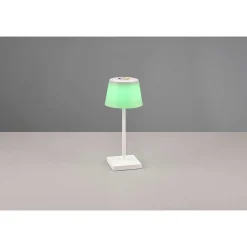 Lampe A Poser Reality Sanchez Led Blanc, 1 Lumiere, Changeur De Couleurs