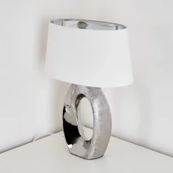 Lampe A Poser Rovio Argente, 1 Lumiere