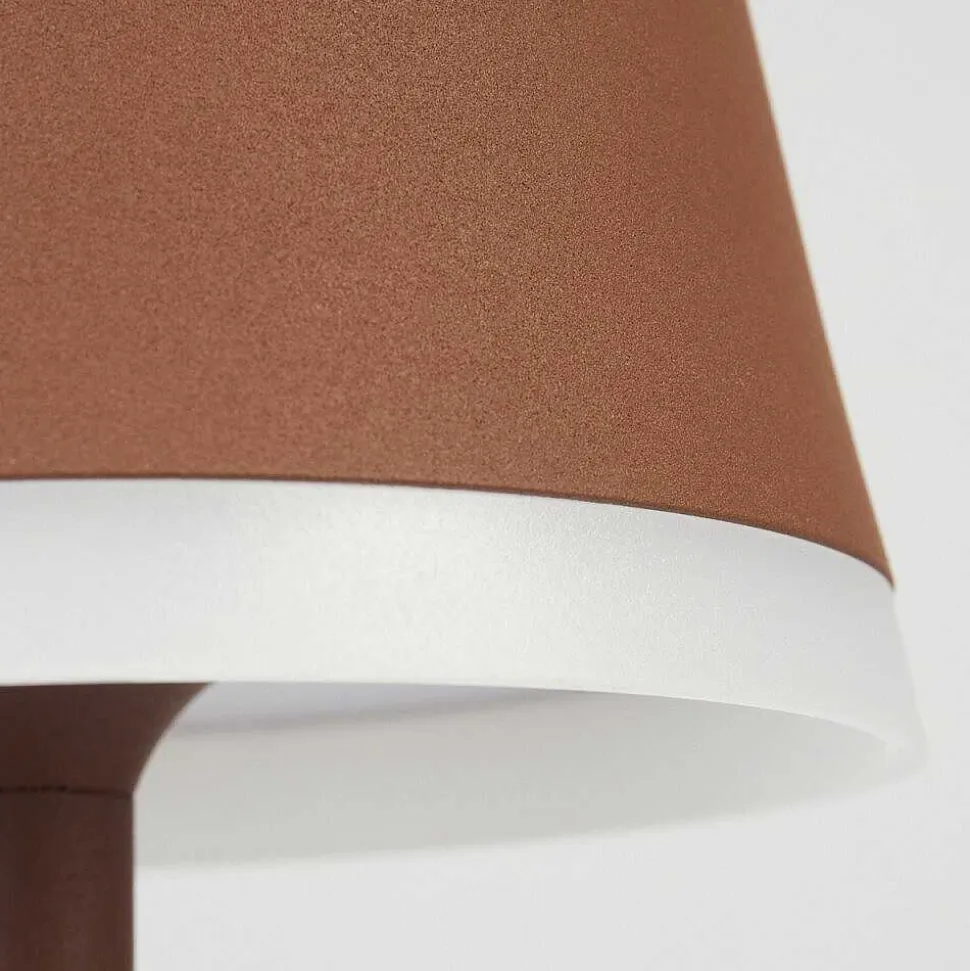 Lampe A Poser Walt Led Rouille, 1 Lumiere