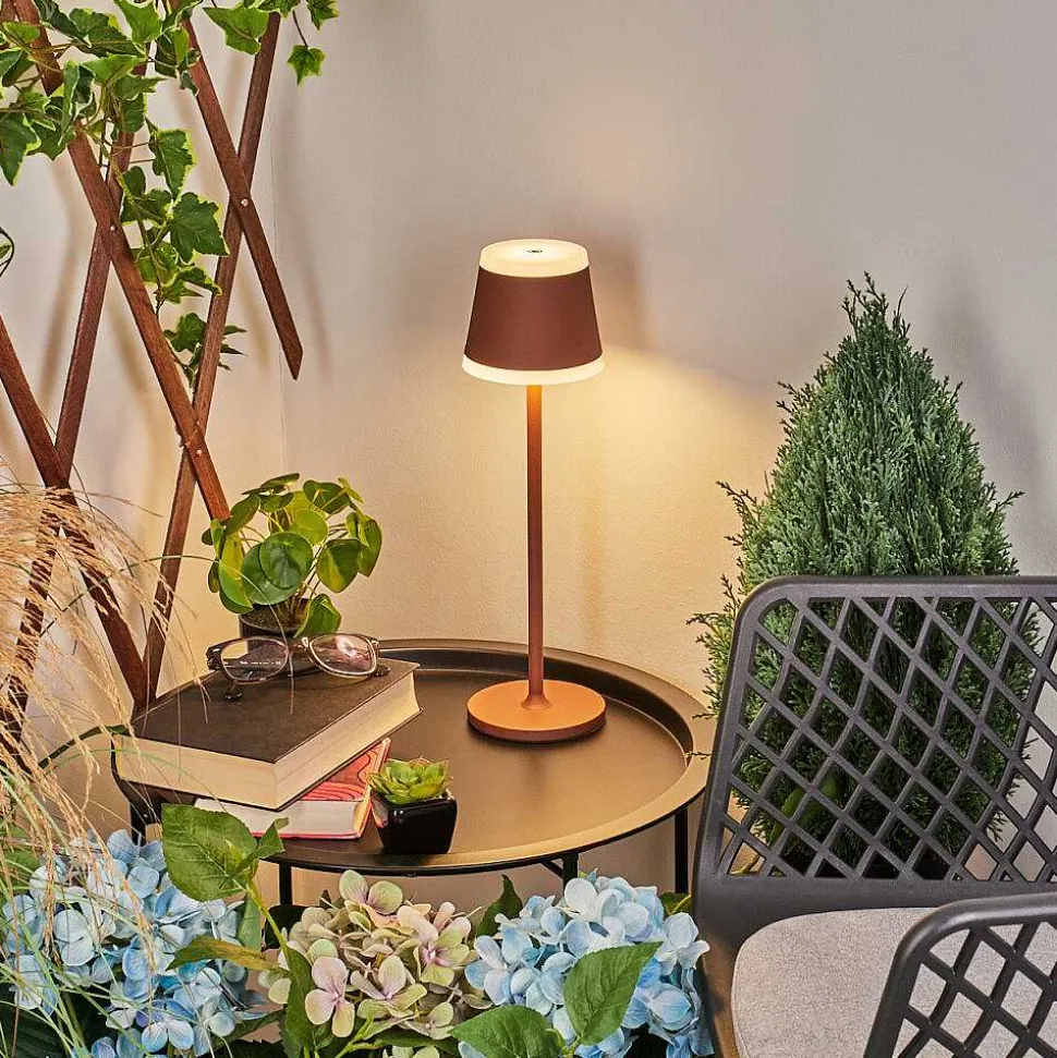 Lampe A Poser Walt Led Rouille, 1 Lumiere