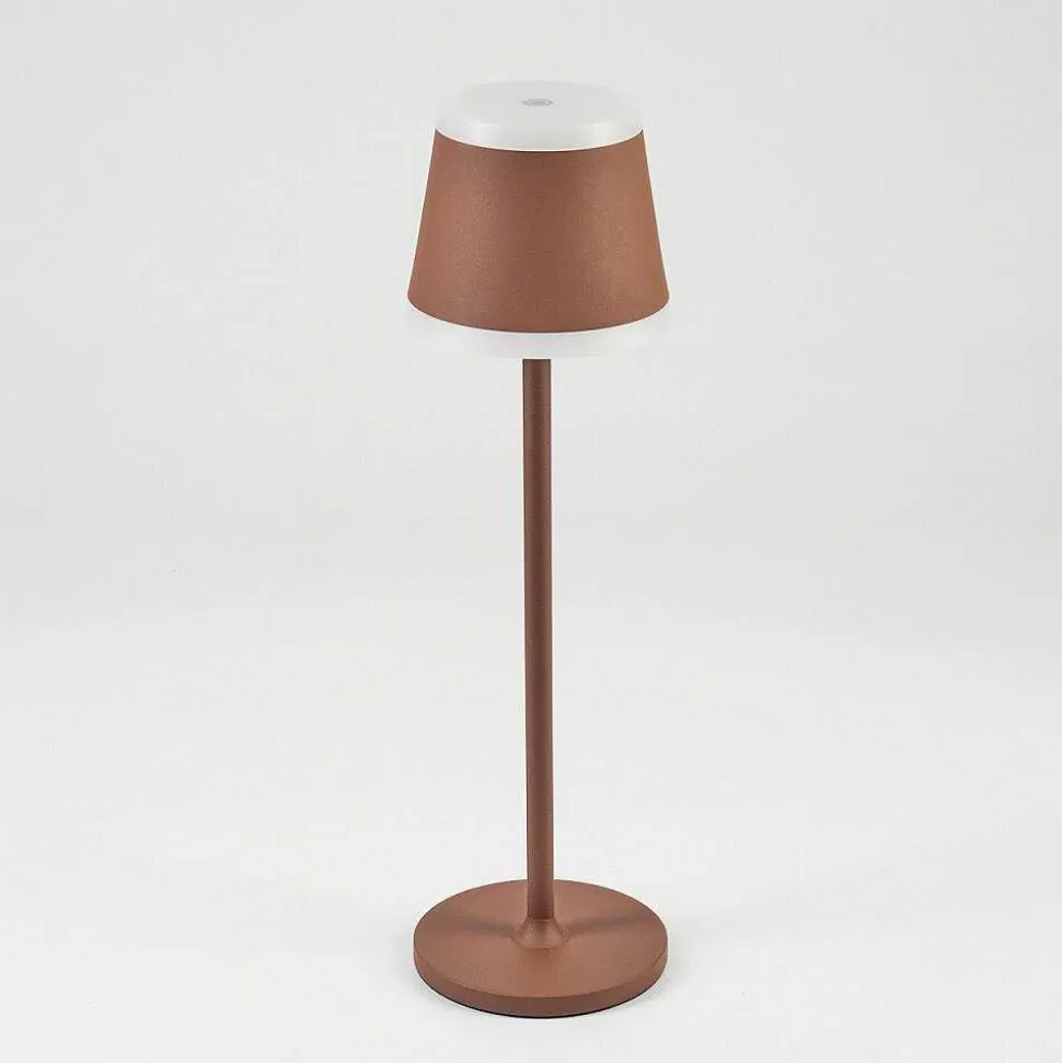 Lampe A Poser Walt Led Rouille, 1 Lumiere