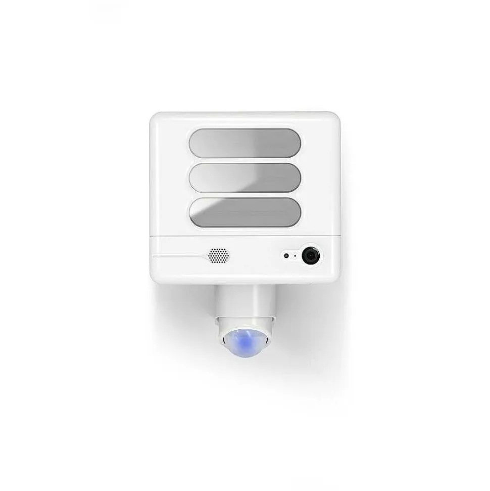Lampe Avec Camera Lutec Esa Led Blanc, 1 Lumiere, Detecteur De Mouvement
