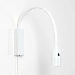 Lampe De Chevet Alsea Led Blanc, 1 Lumiere, Detecteur De Mouvement