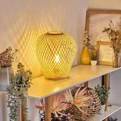 Lampe De Table Alavi Ecru, 1 Lumiere