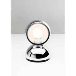 Lampe De Table Artemide Eclisse Argente, 1 Lumiere