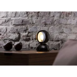 Lampe De Table Artemide Eclisse Noir, 1 Lumiere