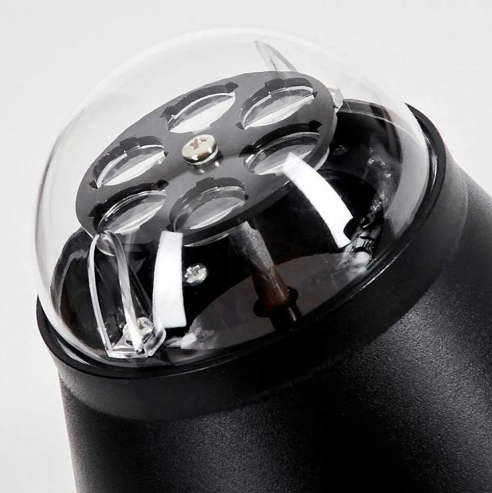 Lampe De Table Atabueira Led Noir, 1 Lumiere, Changeur De Couleurs